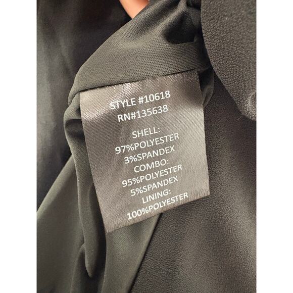 NWT Hutch Serina Strapless Column Bow Maxi Dress Size 00 Wedding Cocktail Gown - Picture 6 of 13